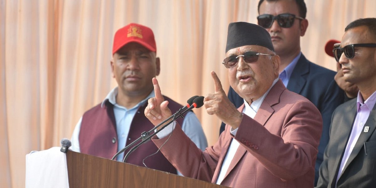 बुथ कब्जा गर्ने सपना नदेख्न ओलीको चेतावनी