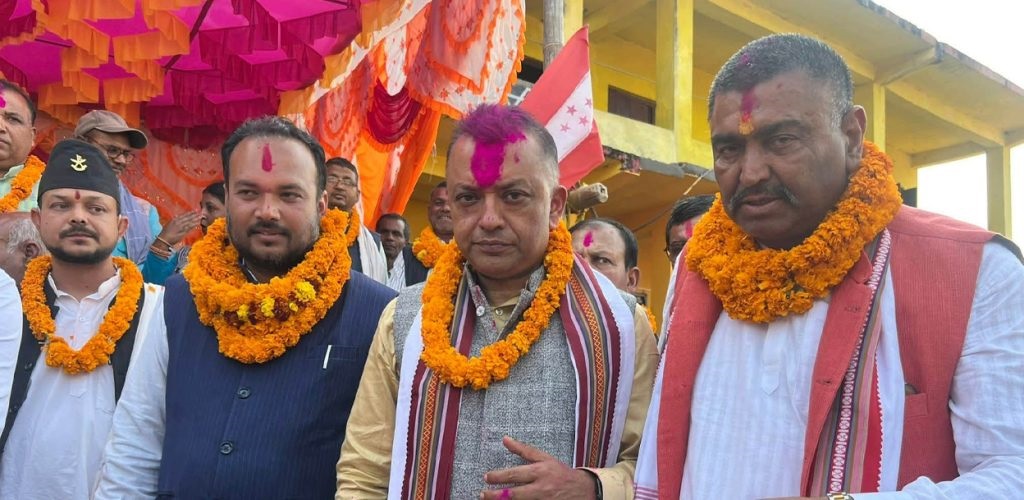जसपा नेता चौधरी काँग्रेस प्रवेश
