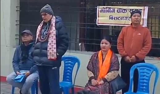 मतदाता फकाउन ‘मर्निङ वाक’को सहारा