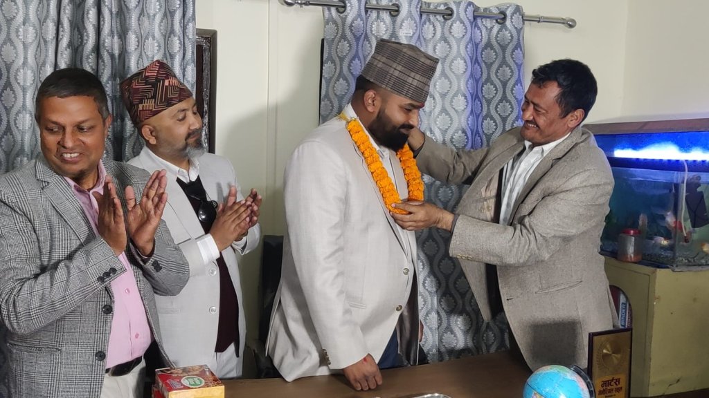 मार्ट्स मेमोरियल स्कुलको कोर्डिनेटरमा स्वर्णकार नियुक्त
