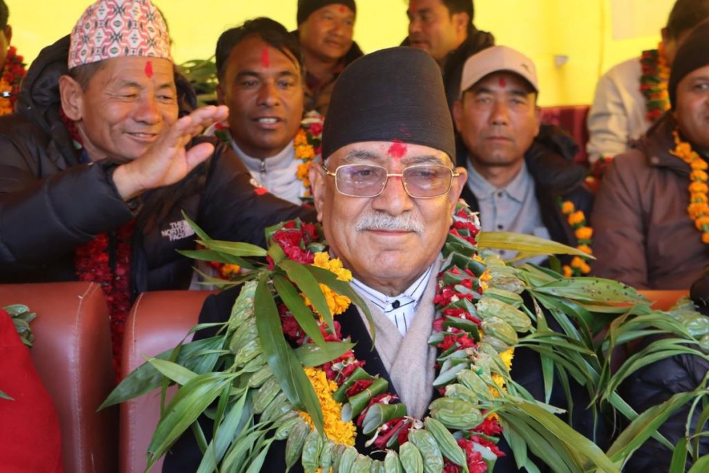 देश जलाउने शक्तिलाई जनताले पराजित गर्छन् : प्रचण्ड