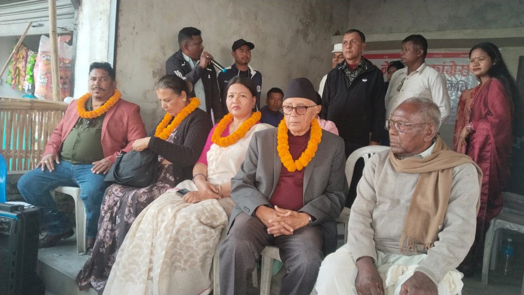 बुढीगंगाका ६ वडामा कांग्रेसको चुनावी सम्पर्क कार्यालय स्थापना