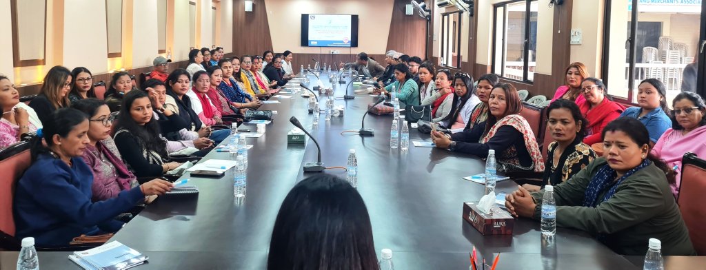 कोशीका प्रदेशका महिला उद्यमीलाई अभिमुखिकरण