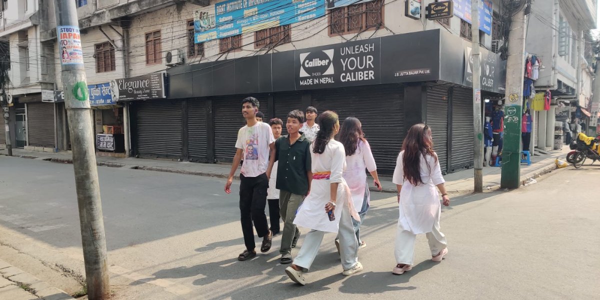 विराटनगरमा होलीको रौनक कम, दोहोरो प्रभाव (फोटो)