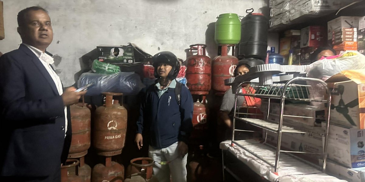 ग्यासको  मूल्यवृद्धि र अभावको जनगुनासोपछि अनुगमन
