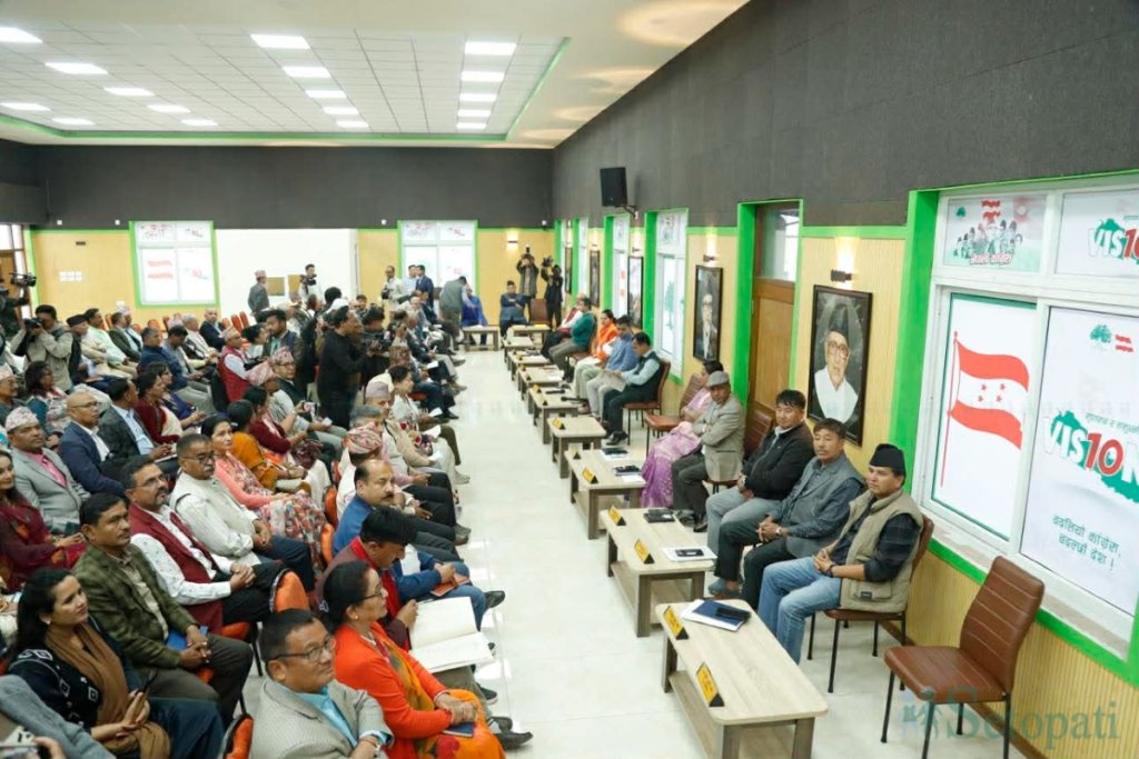 संसदीय दलको नेता टुङ्ग्याउन कांग्रेसको बैठक बस्दै, पाँच नेताको चर्चा