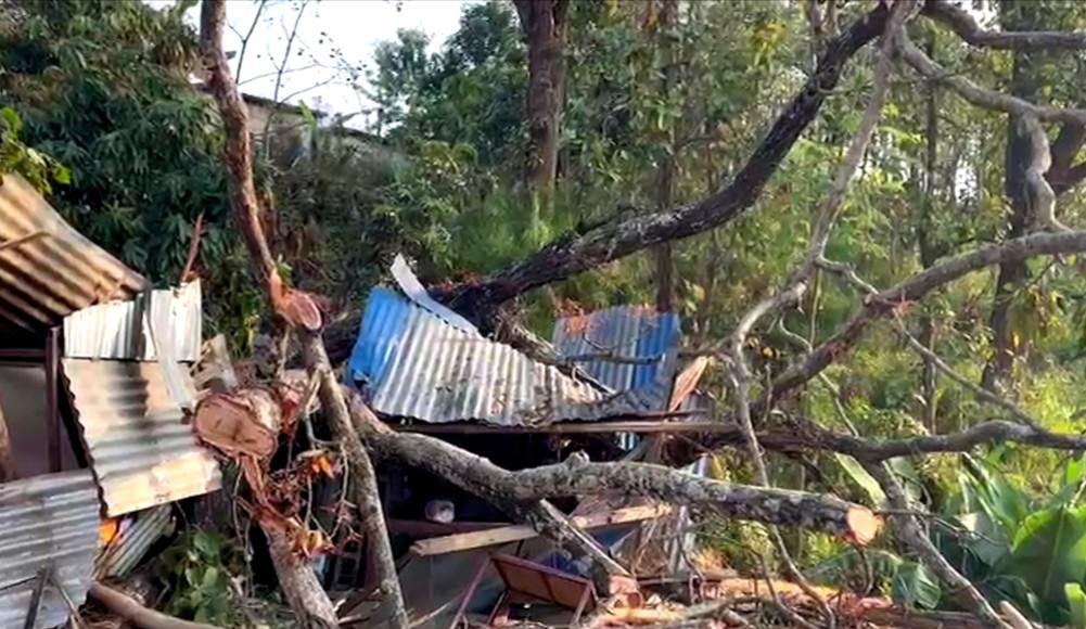 मोरङ र झापामा तीव्र गतिको हावाहुरी चल्ने चेतावनी, सतर्क रहन प्रशासनको आग्रह