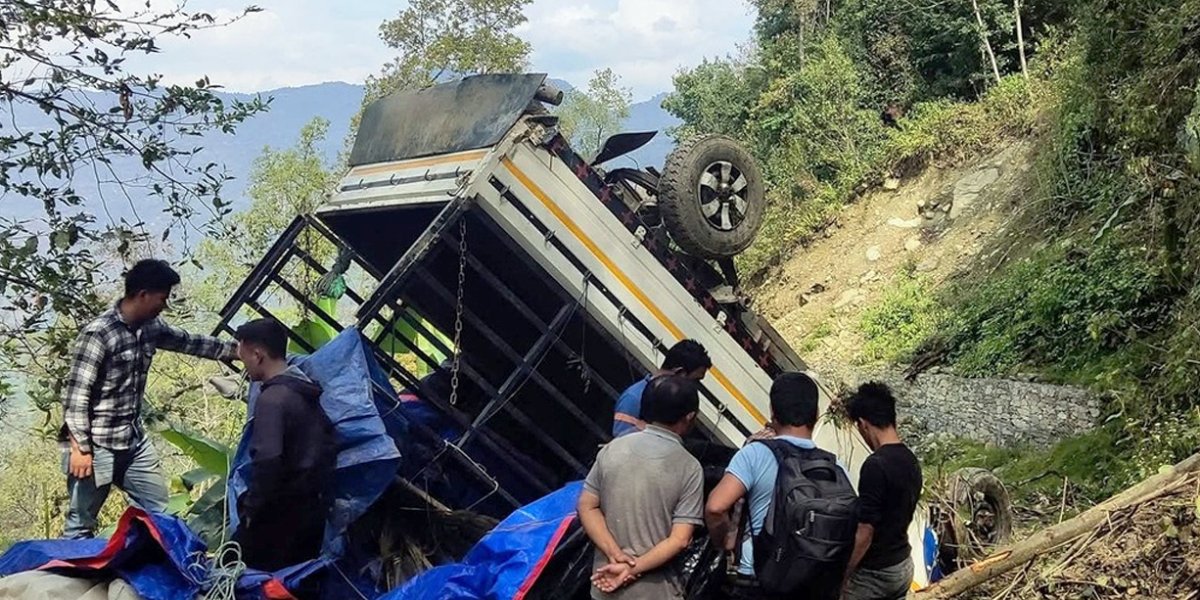 पाँचथरमा पिकअप दुर्घटना हुँदा एकको मृत्यु, दुई घाइते