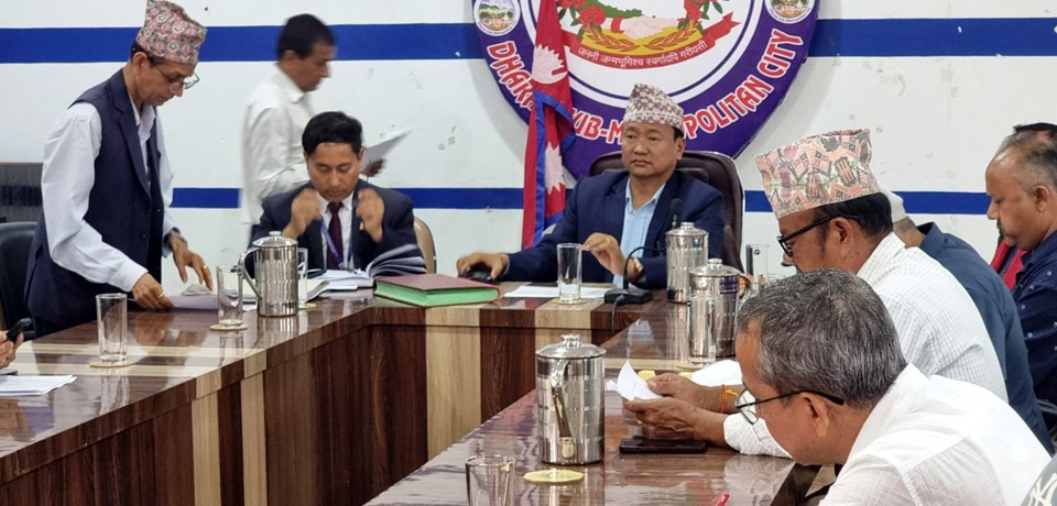 चालु वर्षको ९ महिनामा धरानको आम्दानी ५० प्रतिशत मात्र