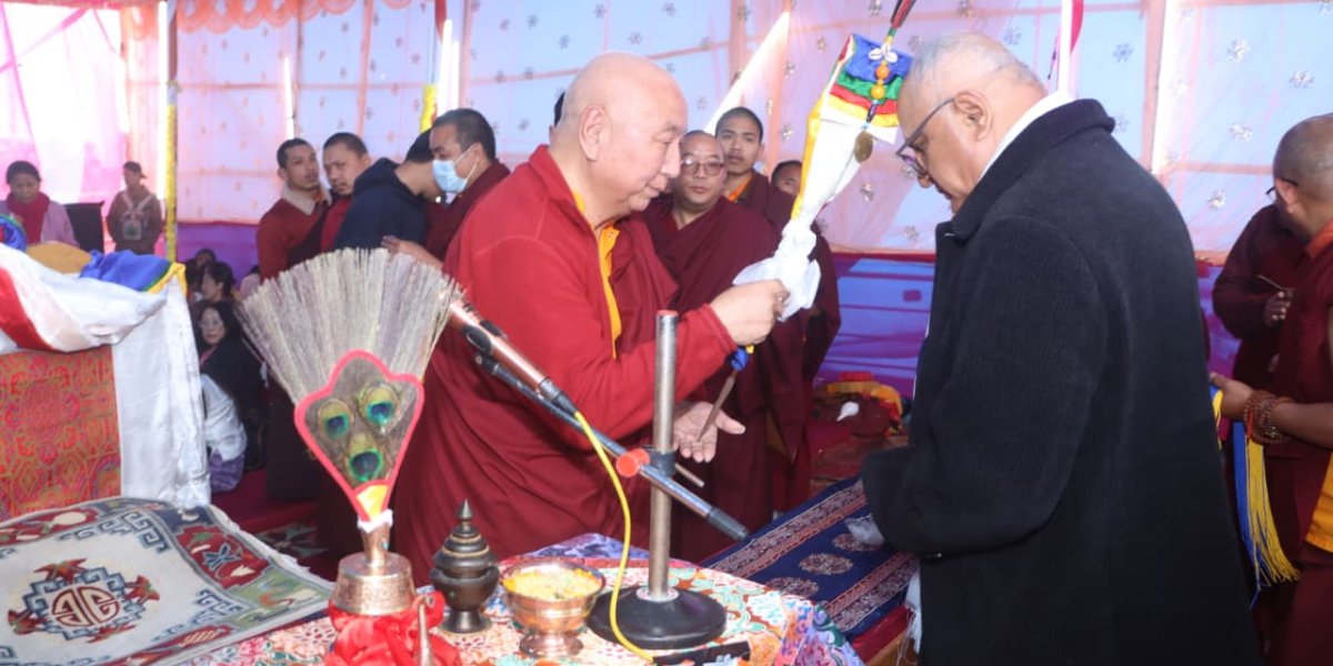 मुख्यमन्त्री कार्कीद्वारा इलाममा बुद्धपार्क उद्घाटन