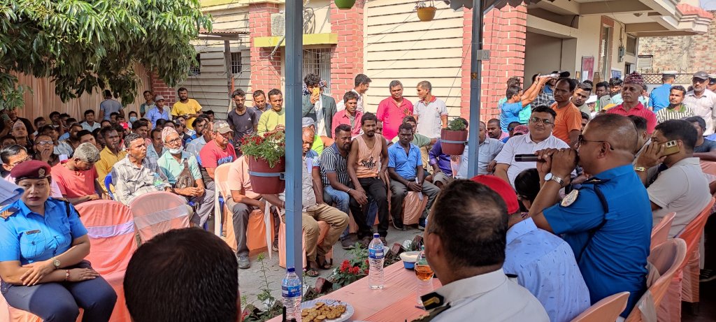 सुरक्षा र व्यवस्थापनमा सरोकारवालाको जोड