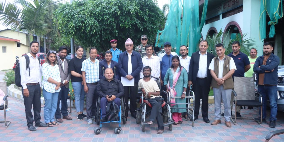 बजेटमा अपाङ्गता भएका व्यक्तिका सवाल समेट्न माग