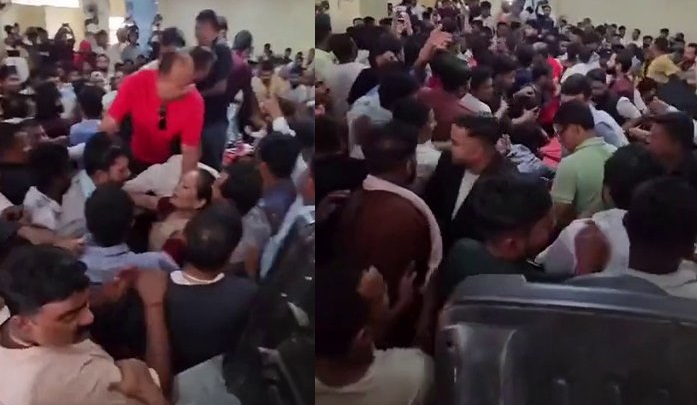 आफ्नै कार्यकर्ताद्वारा रास्वपाका चार सांसद लखेटिए