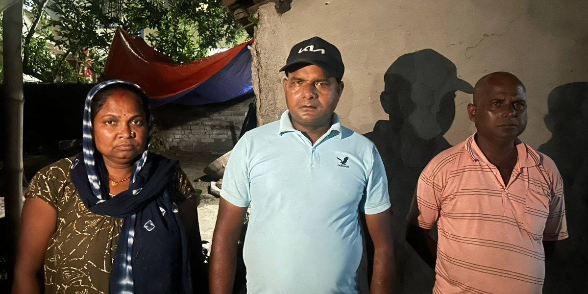 डोजर चलेपछि मण्डल परिवार सडकमा, न्यायका लागि हारगुहार