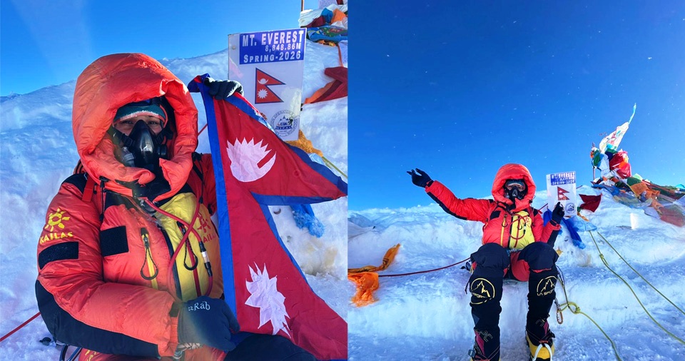 धरानकी प्रीति बनिन् सगरमाथा  आरोहण गर्ने पहिलो मारवाडी महिला