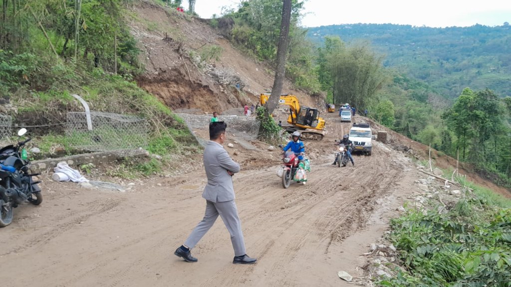 इलामको राजदुवाली–माईखोला खण्डको सास्ती उस्तै