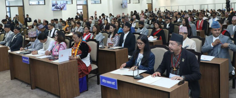 प्रतिनिधिसभा बैठकमा आज नीति तथा कार्यक्रममाथि छलफल हुने