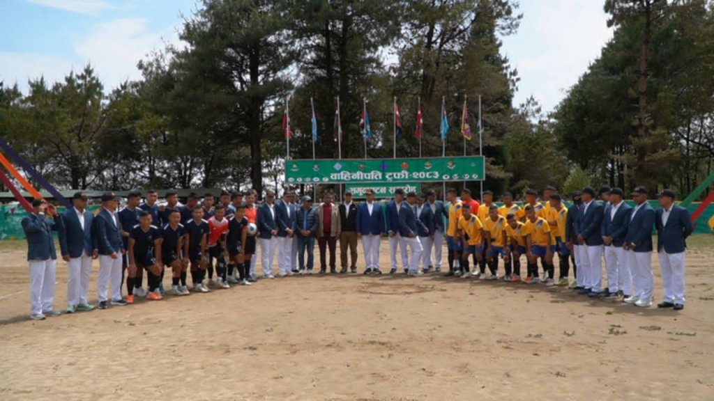 धनकुटामा ‘वाहिनीपति ट्रफी’ सुरु, ९ खेलमा प्रतिस्पर्धा