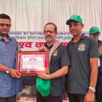 वातावरण जोगाउने अग्रदूतलाई विराटनगरको सम्मान