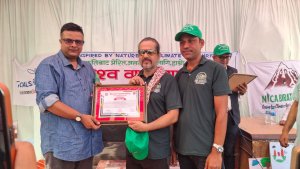वातावरण जोगाउने अग्रदूतलाई विराटनगरको सम्मान