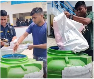परीक्षामा जफत गरिएका १ करोड बढी मूल्यका मोबाइल र स्मार्टवाच सिरहामा नष्ट