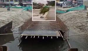 तीन वर्षदेखि निर्माणाधीन एशियन हाइवेमा डुबान, यात्रुलाई सास्ती