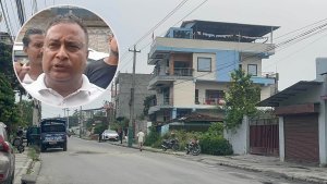 अभिषेक गिरीको घरबाट पैसा गन्ने मेसिन बरामद