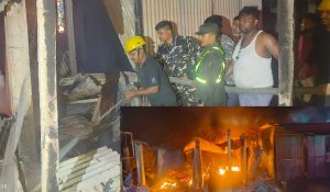 भारतीय बजारमा लागेको आयो नेपाली दमकलको सहयोगमा निभाइयो
