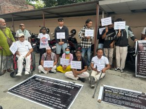 बजेट कटौती भएपछि हेमोफेलियाका बिरामी आन्दोलनमा