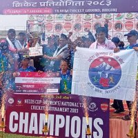 कोशी प्रदेशलाई महिला टि–ट्वान्टी राष्ट्रिय क्रिकेटको उपाधि