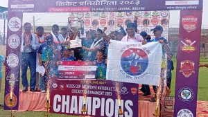 कोशी प्रदेशलाई महिला टि–ट्वान्टी राष्ट्रिय क्रिकेटको उपाधि