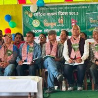 रोङ गाउँपालिकाद्वारा १२१ गुरु किसान सम्मानित