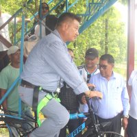 सुखानी सहिद स्मृति उद्यानमा जीपलाइन र जीपसाइक्लिङ