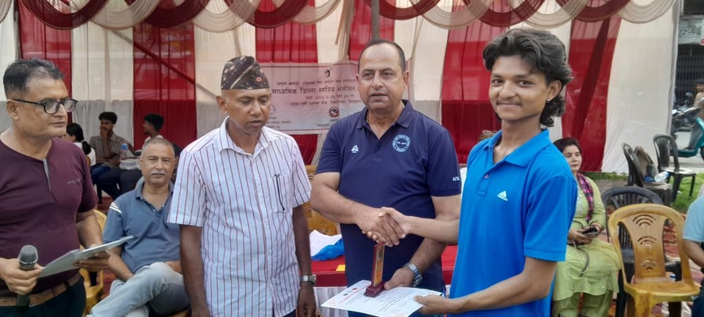 अन्तर माध्यमिक भलिबलको उपाधि दमकको इन्स्पायर स्कुललाई