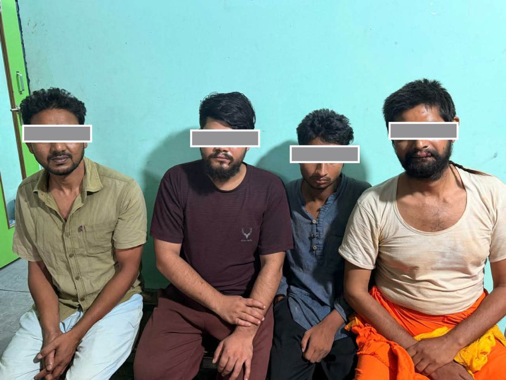 परोपकार घाटमा अश्लील हर्कत गर्ने चार जना विराटनगरबाट पक्राउ