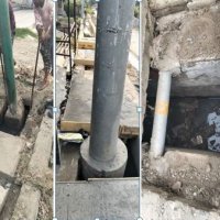 विद्युतको पोल र खानेपानीको पाइपले सडक नाला कब्जा गर्दा हरेक बर्खामा डुब्दै विराटनगर