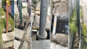 विद्युतको पोल र खानेपानीको पाइपले सडक नाला कब्जा गर्दा हरेक बर्खामा डुब्दै विराटनगर