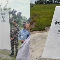 पूर्वी सीमामा नेपाल–भारत सीमा स्तम्भ पुनर्निर्माण