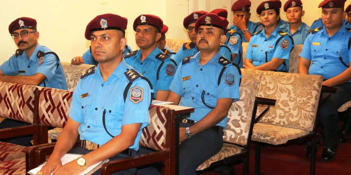 पर्यटकमैत्री सुरक्षा व्यवस्थाका लागि पर्यटक प्रहरी तालिम
