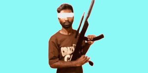 नक्कली हतियार देखाएर समाजमा त्रास फैलाउने युवक प्रहरीको फन्दामा