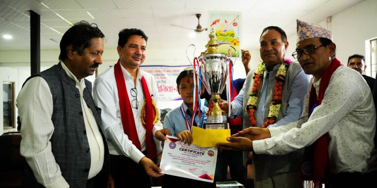 प्याब्सन चित्रकला प्रतियोगिता , पथरीको ग्रेटग्रेस र एभरेष्ट स्कुलले जिते उपाधि