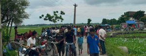 गाँजा नियन्त्रण लिने क्रममा मोटरसाइकल छाडेर भागेका चालक पोखरीमा डुबेर बेपत्ता