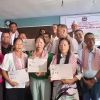 झापाको बुद्दशान्तीमा लालपुर्जा वितरण, ५ अव्यवस्थित परिवार बने जग्गाधनी