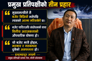 “बजेट पारितअघि संशोधनको सम्झौताले सरकारले आफ्नै वैधानिकता गुमायो” : इन्द्रबहादुर आङ्बो