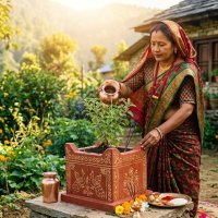 आज हरिशयनी एकादशी: तुलसी रोपिँदै, चतुर्मास सुरु