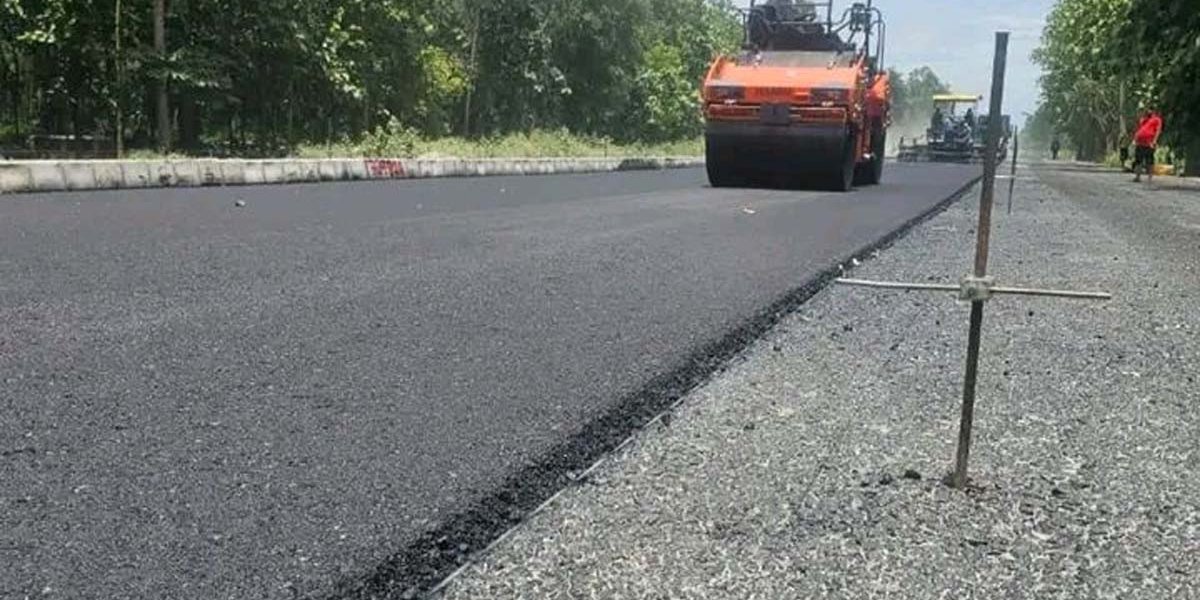 एसियन हाइबेको काम तीब्र, १६.५ किलोमिटरमा पहिलो तहको कालोपत्रे