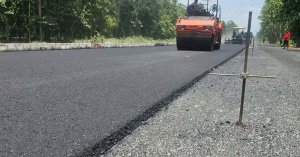 एसियन हाइबेको काम तीब्र, १६.५ किलोमिटरमा पहिलो तहको कालोपत्रे