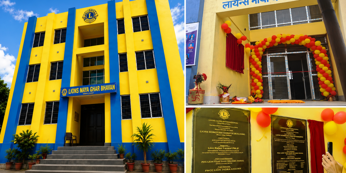 लायन्सले बनाइदियो १ करोड ७२ लाखको ‘माया घर’, आश्रितलाई सहज