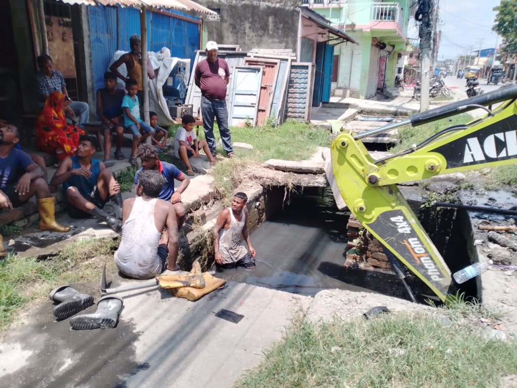वर्षाको मुटु कमाउने चेतावनी: डुबानको पीरमा विराटनगर